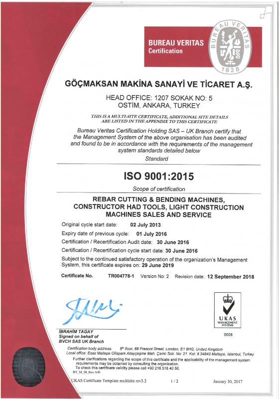 ISO 9001:2015